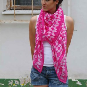 Scarf magenta
