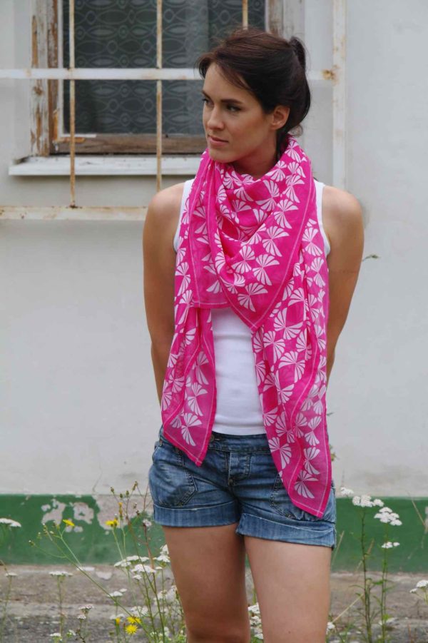 Scarf magenta